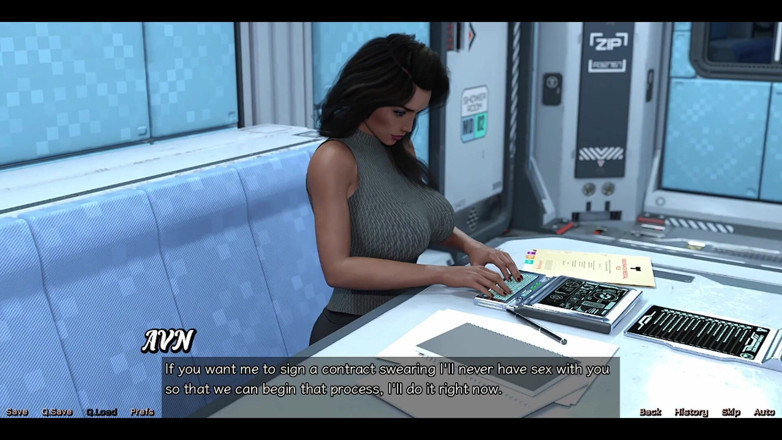 AVN Teller: Gestrandet in space - sexy stiefschwester will schwanz in ihrem mund...