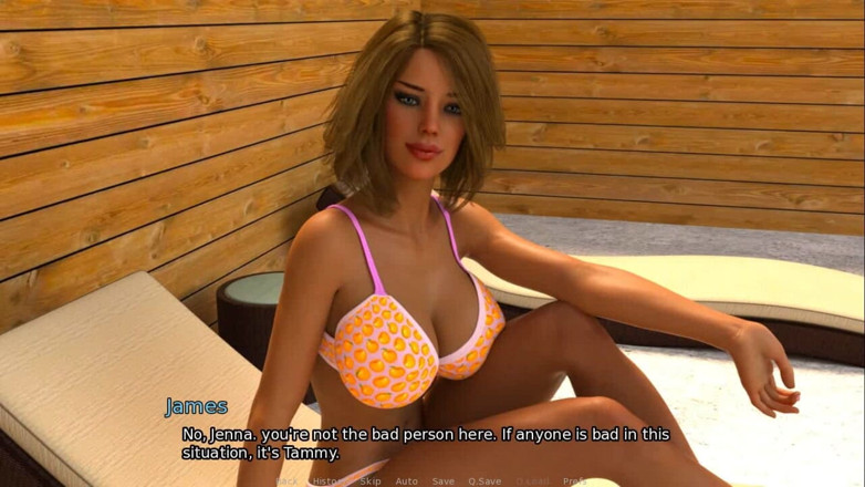 Dirty GamesXxX: Жаждуя для моих гостей: сексуальная задница у бассейна, эпизод 1
