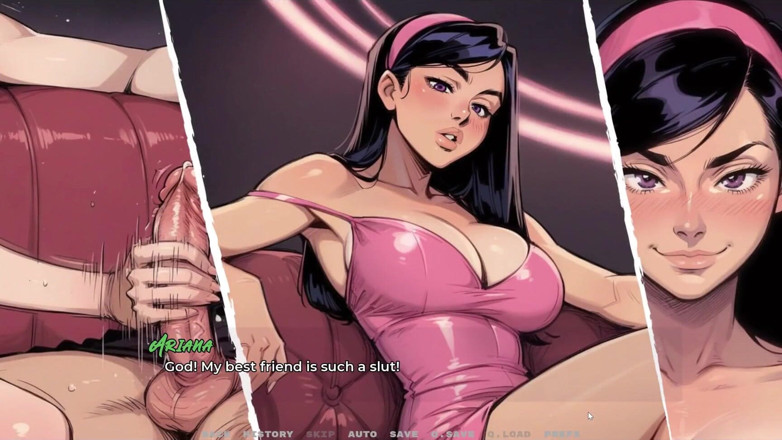Cumming Gaming: My New Girlfriend Taboo Hentai Game Ep.61 Swinger Couple Having...