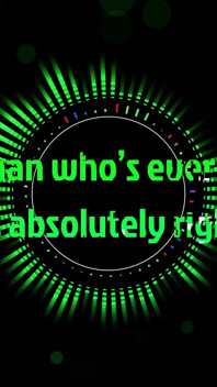 I Wouldn’t Touch You if You Were the Last Man on Earth.