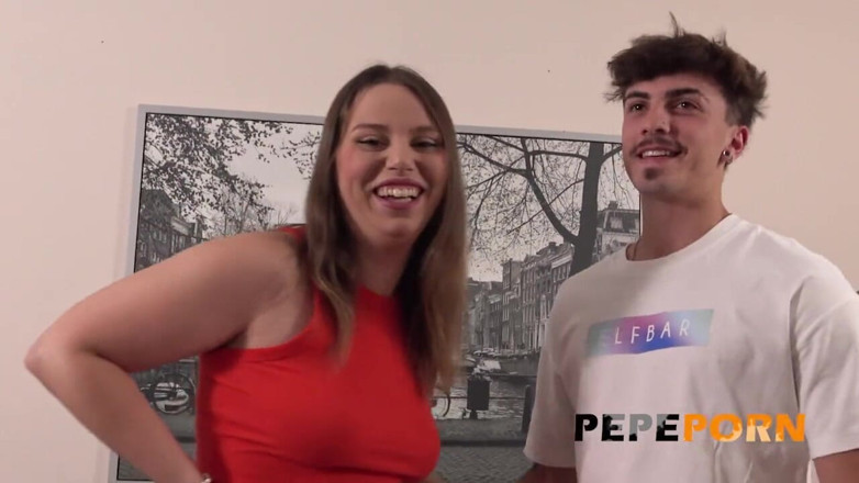 PepePorn: Překvapivý dárek pro Claire P: Vždy chtěla tohoto chlapa ošukat !!