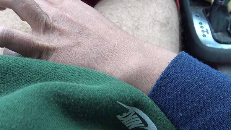 Stepmom Susan: Francouzská kanadská macecha se dotýká svého nevlastního syna v autě...