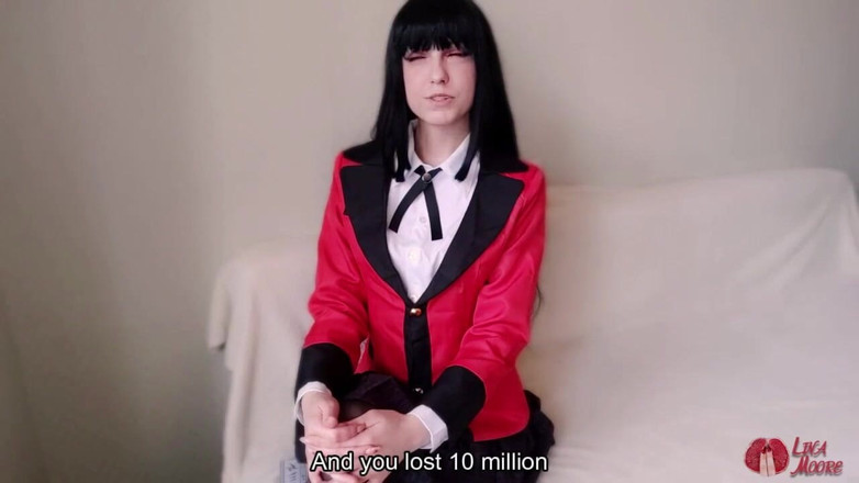 Lina Moore: You Lost to Yumeko Jabami i'll Pee on You