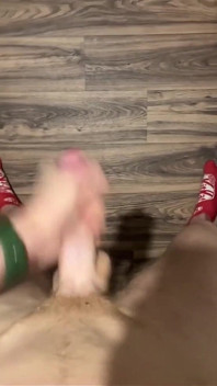 Big Dick Twink Solo Skinny Student Jerks off & Unloads Massive Cumshot!