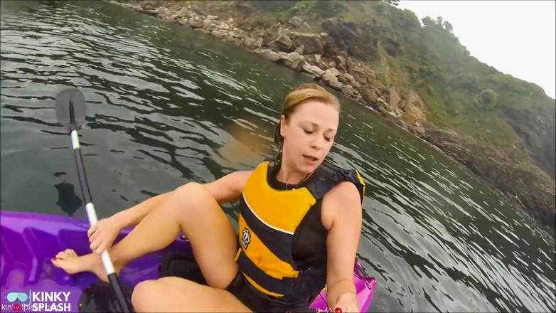 UKCuteGirl Lucy Lauren: Disastro di acqua aperta per non nuotatore - Salvato da Lifejacket