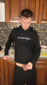 Horny Twink's Big Dick Jerk Session
