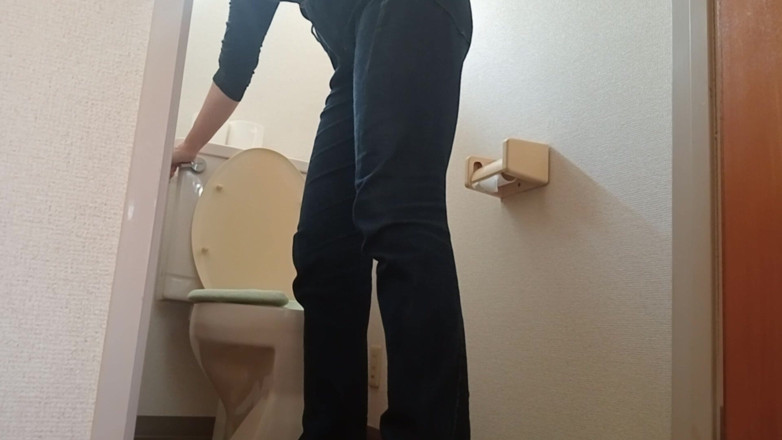 Mayumi Kanzaki: 人妻の自宅トイレ動画