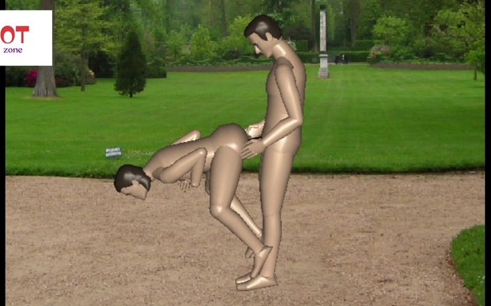 Hot ZONE: बगीचे में प्रकृतिवादी नाइट्स खुली हवा में एक दूसरे को चोदती हैं
