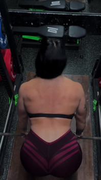 Muscles and a Peachy Ass