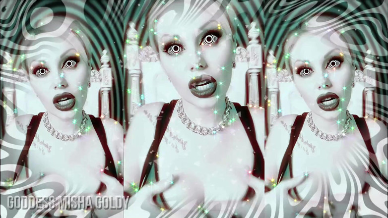 Goddess Misha Goldy: Spiraling reprogramming! You are my mindless creation!