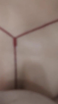 Lencería anal en primer plano