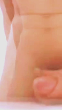 Cum All Over at a Public Toilet