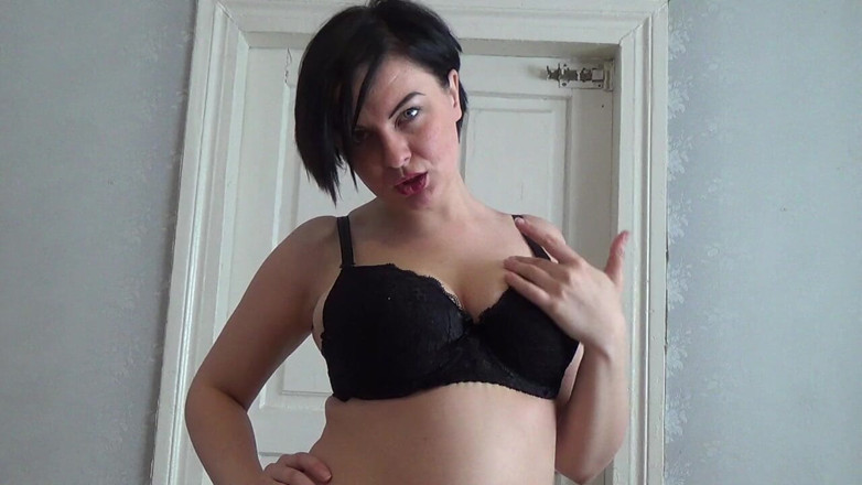 Sexy Milf: Stepmom bring you to her work day, stepmom - bra model...