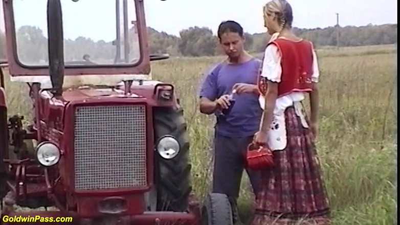 Goldwin pass: Skinny agriculturist stepdaughter outdoor anal fucked