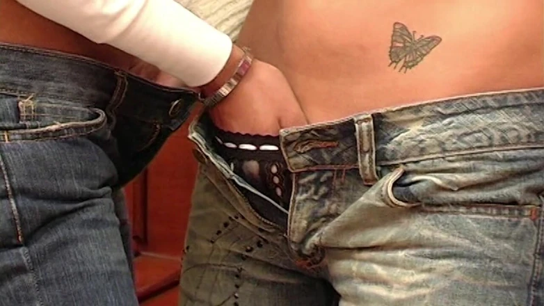 SapphoFilms - By Nikoletta Garian - Real Lesbian: Stunning Lesbians Adore Scissoring in Sexy Lingerie
