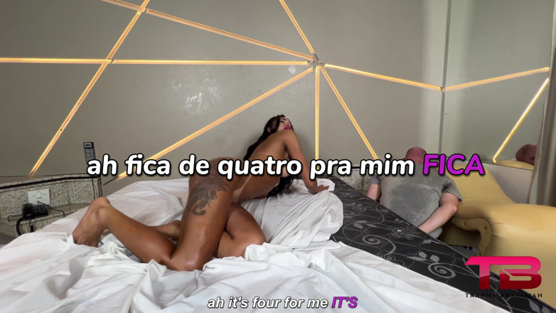 Tranny Brazilian Fetish Films: Shemale Dominace - 37 - Kelly Melo &amp; Rick Děvka