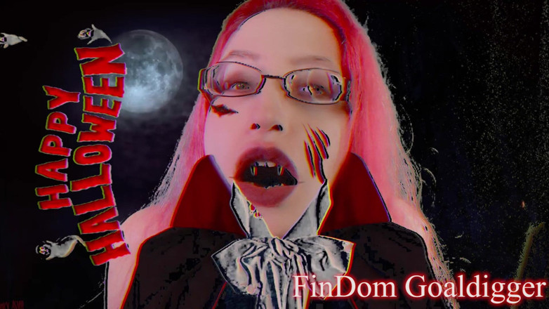 FinDom Goaldigger: Glückliche halloween-transformation