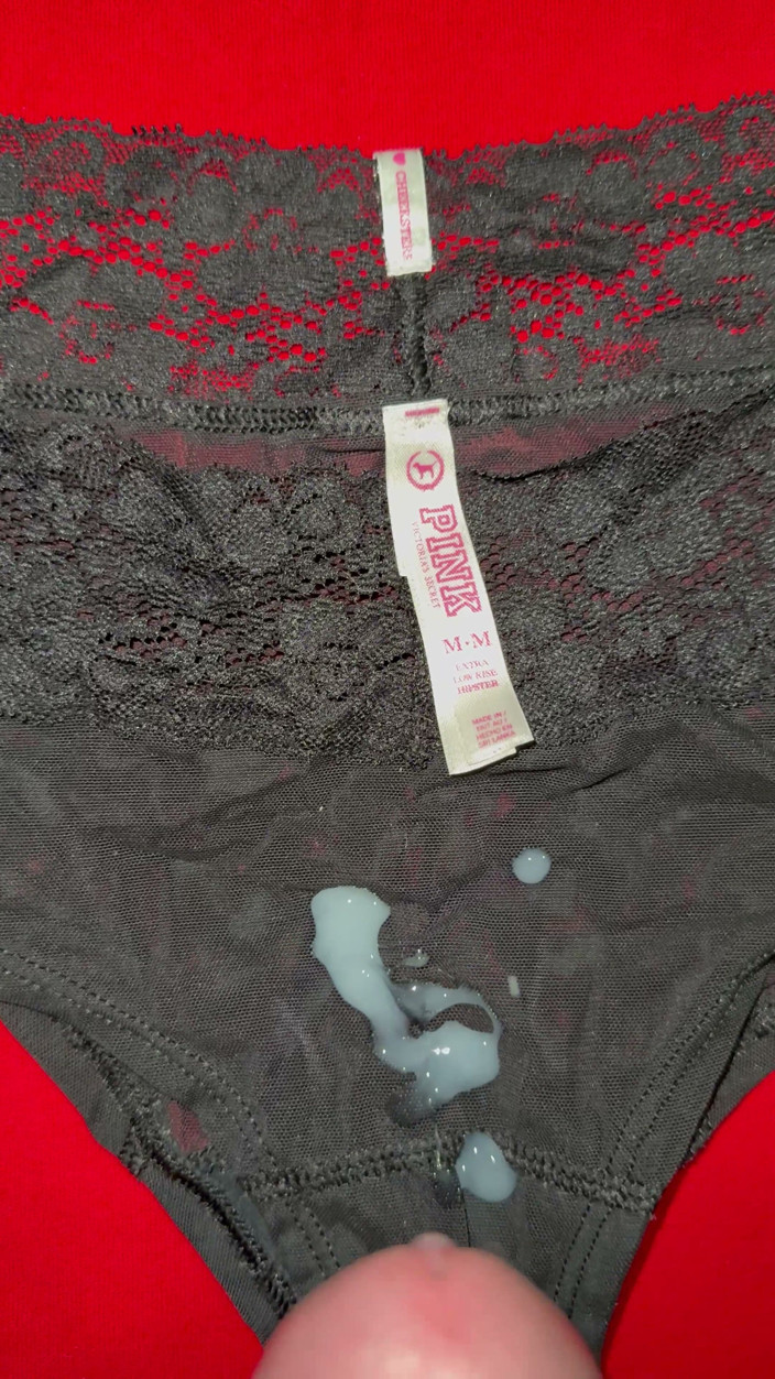 CumDaily: Cum on Wife’s Panties 25