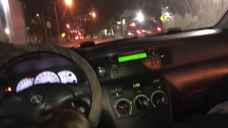 Evelin Stone: Risky Sloppy Car Horny Blowjob