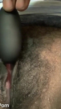Closeup Stimulating My Pussy with Powerful Egg Vibrator