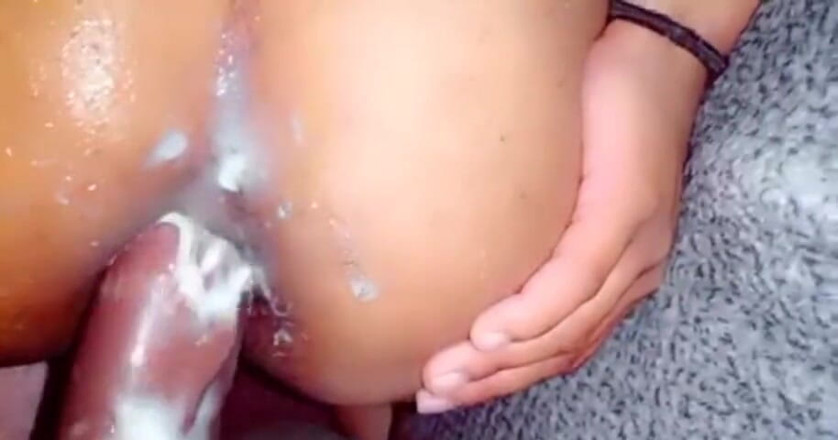 Fijii pornbox: Omg so Much Cream All Over His Big Black Cock...