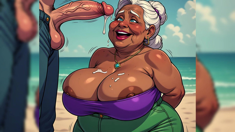 AI Porn: Compilație de venerare a pulii indiene cu desene animate