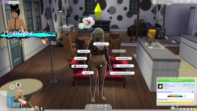 Manor Cookie: Sims 4 diubahsuai Whims - mendapat beberapa animasi baru dan mereka berkongkek...