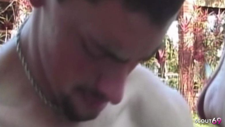 Shemale TS Collection: 金发女郎淫荡人妖agnes在户外用避孕套肛交