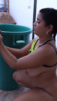 Outdoor Shower: Brotherly Love Turns to Lust