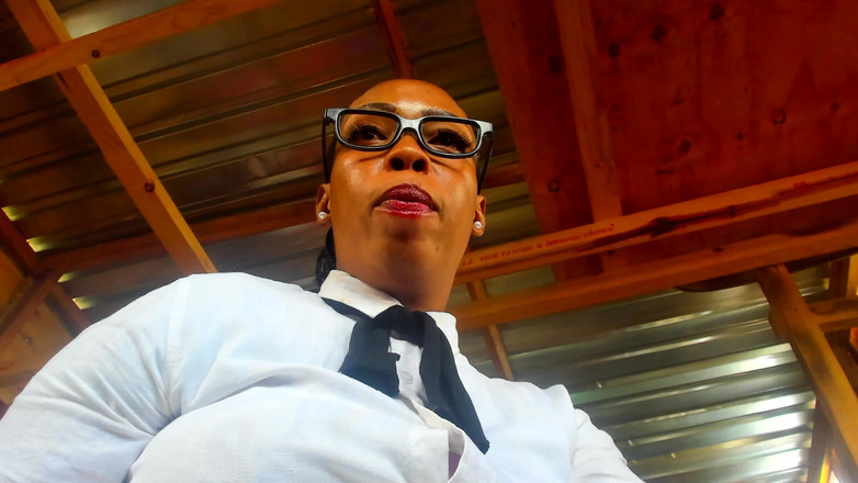 AnalEbony: Jugando de rol castigando al hombre pervertido por jugar porno...