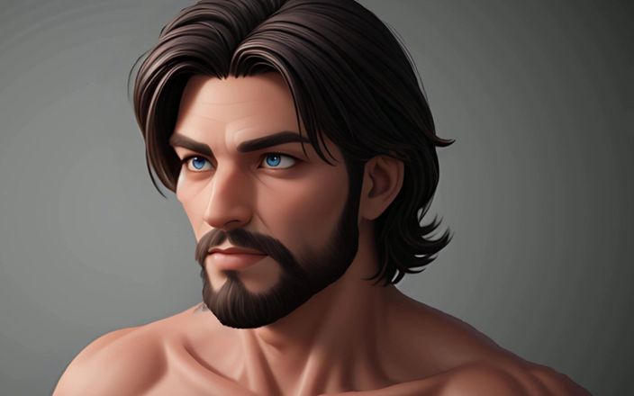 Erotic Man: Unreal Hunksハンサムな3D CGIの男性