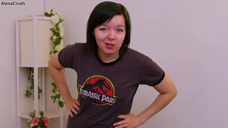 AlexaCrush: Nude in Front of Her BF for the First Time