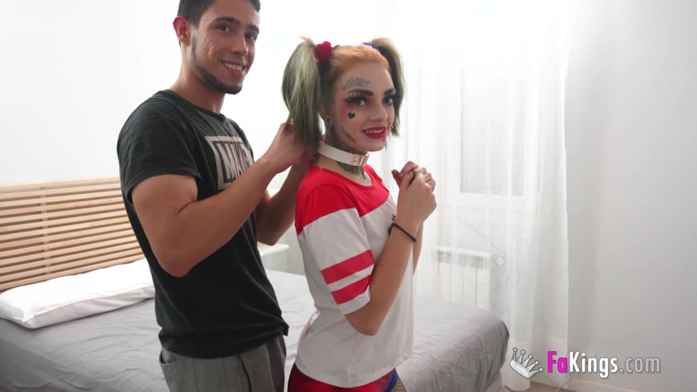 FAKings: willst du Harley Quinn ficken? Dieser typ macht es! heißer...