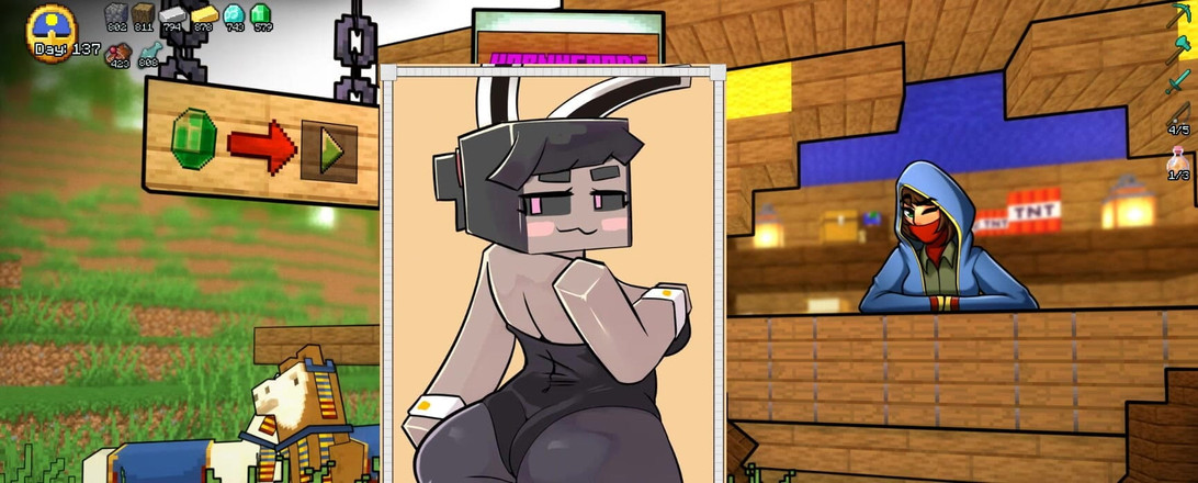 LoveSkySan69Real: Minecraft Miang Bahagian 83 Adik Tiri Mahu Menghisap Batang Saya Oleh...