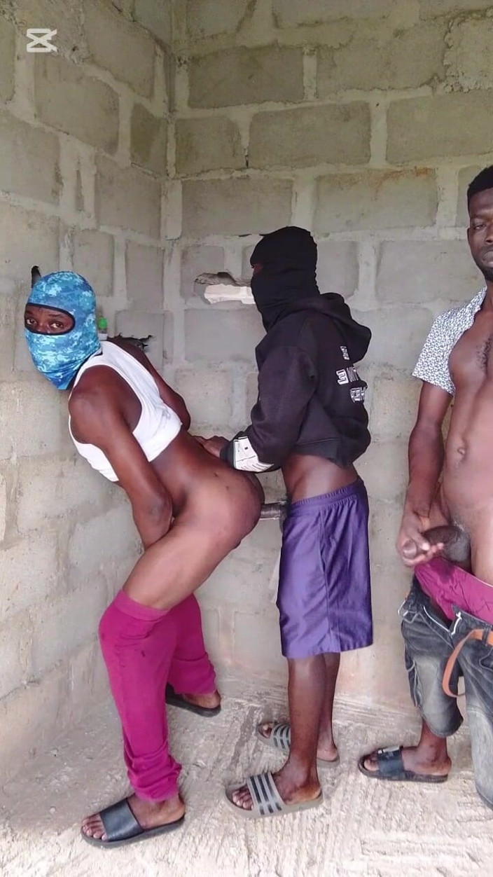 solomonnaija: Hot Threesome with Manly Guys