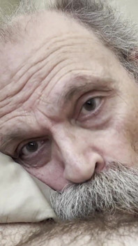 Old Bearded Cocksucker Takes Huge Load Straight Down His Gullet