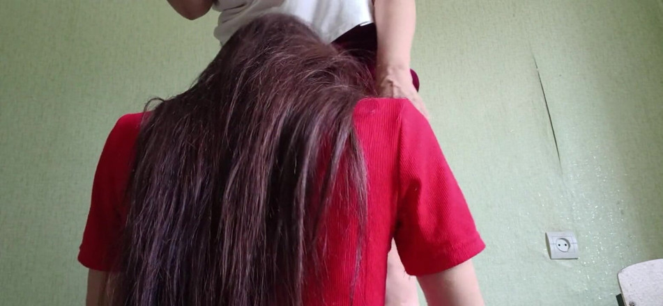 Lesbian-illusion: I Lick My Hot Stepmom's Pussy