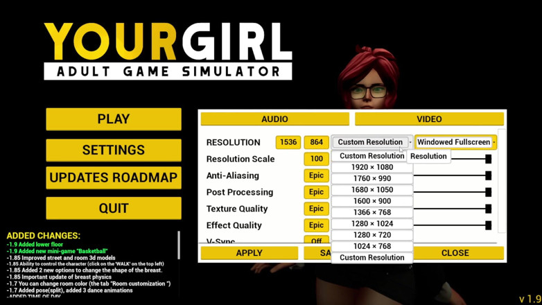 LewdArcade: Kız arkadaşın yetişkin oyun simülatörü seks oyunu [tam] yetişkin oyunu [18+] çıplak oyun