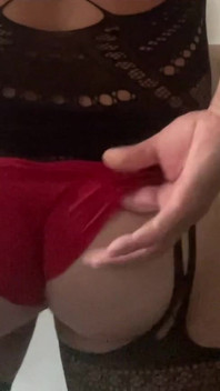 Juicy Quick Cum in Lingerie