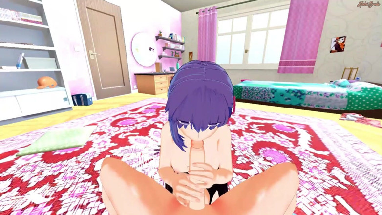 Hentai Smash: POV fucking Sakura in her room, missionary creampie - Fate/stay night...