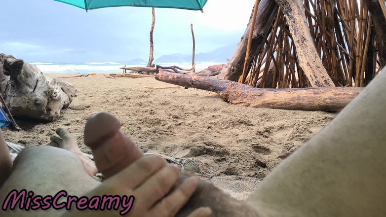 Miss Creamy: Misscreamy učitelka honí mého ptáka pod deštníkem v dešti!