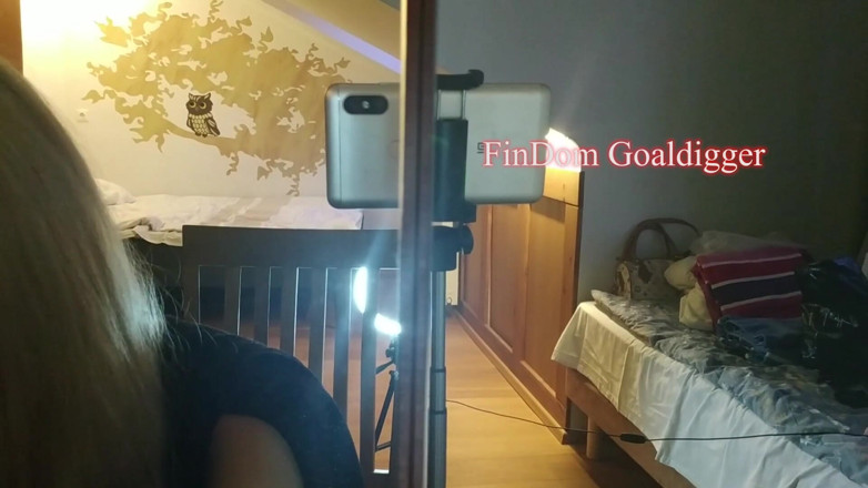 FinDom Goaldigger: Słaby przede mną