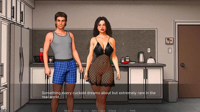 Dirty GamesXxX: 一对情侣的爱与欲望二重唱：妻子对她的戴绿帽子的老公很生气，因为他让另一个男人射在她的阴户 ep 55