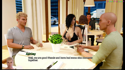 Porny Games: Anna - cewek sange ini dientot habis-habisan sama pelayan restoran sampai...