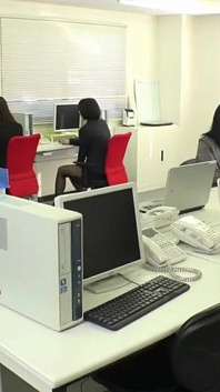 Temptations of Female Coworkers. - a