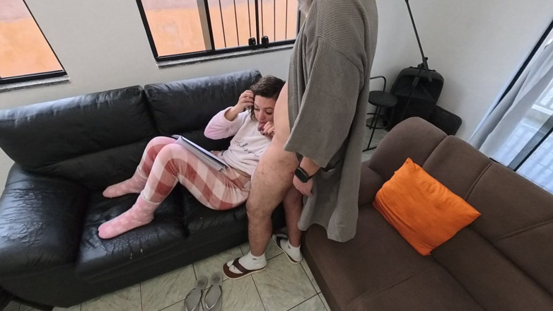 Gabi SweetCouplesStories: Stepdaddy Is a Pervert, and She Obediently Swallows It All.