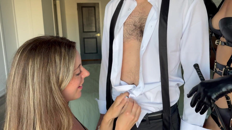 Serenity Cox: Nadia Foxx Gets Tied Man Hard and Warmed up Then...