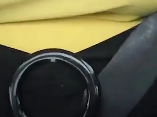 Vibra King Video: Huge Tits Driving Topless