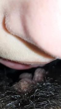 I Eat Her Very Hairy Pussy and Quickly Bring Her to Orgasm