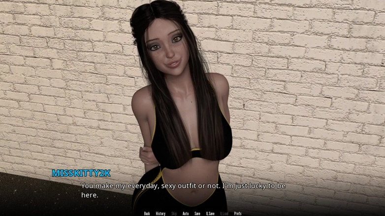 Miss Kitty 2K: Wvm - bagian 1 - pacarku lagi olahraga